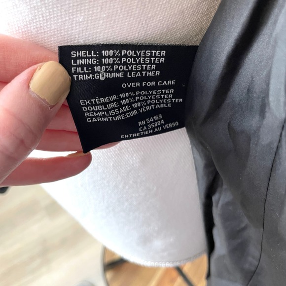 Cole Haan Quilted Hooded Lightweight Jacket In Black Size XS - Picture 13 of 13